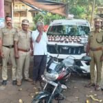 32 കുപ്പി മാഹിമദ്യവുമായി പ്രതി അറസ്റ്റിൽ