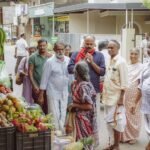 പ്രചാരണം സജീവമാക്കി കെ.വി. സുമേഷ്; പാപ്പിനിശ്ശേരിയിൽ പര്യടനം നടത്തി