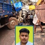 ലോറിയും പിക്കപ്പ് വാനും കൂട്ടിയിടിച്ച് 22-കാരനായ ഡ്രൈവർക്ക് ദാരുണാന്ത്യം