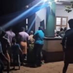 കണ്ണൂർ കതിരൂർ പത്തായക്കുന്ന് ബി ജെ പി വാർഡ് മെമ്പറുടെ വീടിന് നേരെ ബോംബെറ്.