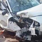 കരിന്തളത്ത് കാർ നിയന്ത്രണം വിട്ട് മരത്തിലിടിച്ച് അപകടം