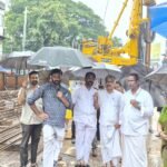 മേലെ ചൊവ്വ മേൽപ്പാല നിർമ്മാണ സ്ഥലം സന്ദർശിച്ച് ടി.ഒ. മോഹനൻ എം.എൽ.എ; പദ്ധതി പുനഃപരിശോധനയ്ക്ക് സാധ്യത