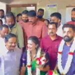 ലളിതം സുന്ദരം; പി എം ആര്‍ഷോയും കെ വിദ്യയും വിവാഹിതരായി