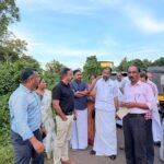 താഴെ ചൊവ്വയിൽ റെയിൽവേ മേൽപാലം; സാധ്യതകൾ പരിശോധിക്കാൻ ടി.ഒ. മോഹനൻ എം.എൽ.എയുടെ നേതൃത്വത്തിൽ സ്ഥലപരിശോധന നടത്തി